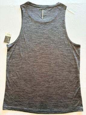 Xersion Train Ever Air Tank Top Mens XLT Gray Heather Sleeveless NWT Quick Dry